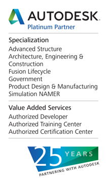 Autodesk Platinum Partner Logo